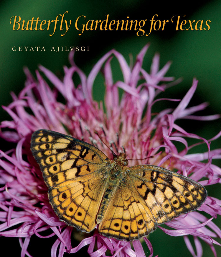 Book cover Butterly gardening for Texas