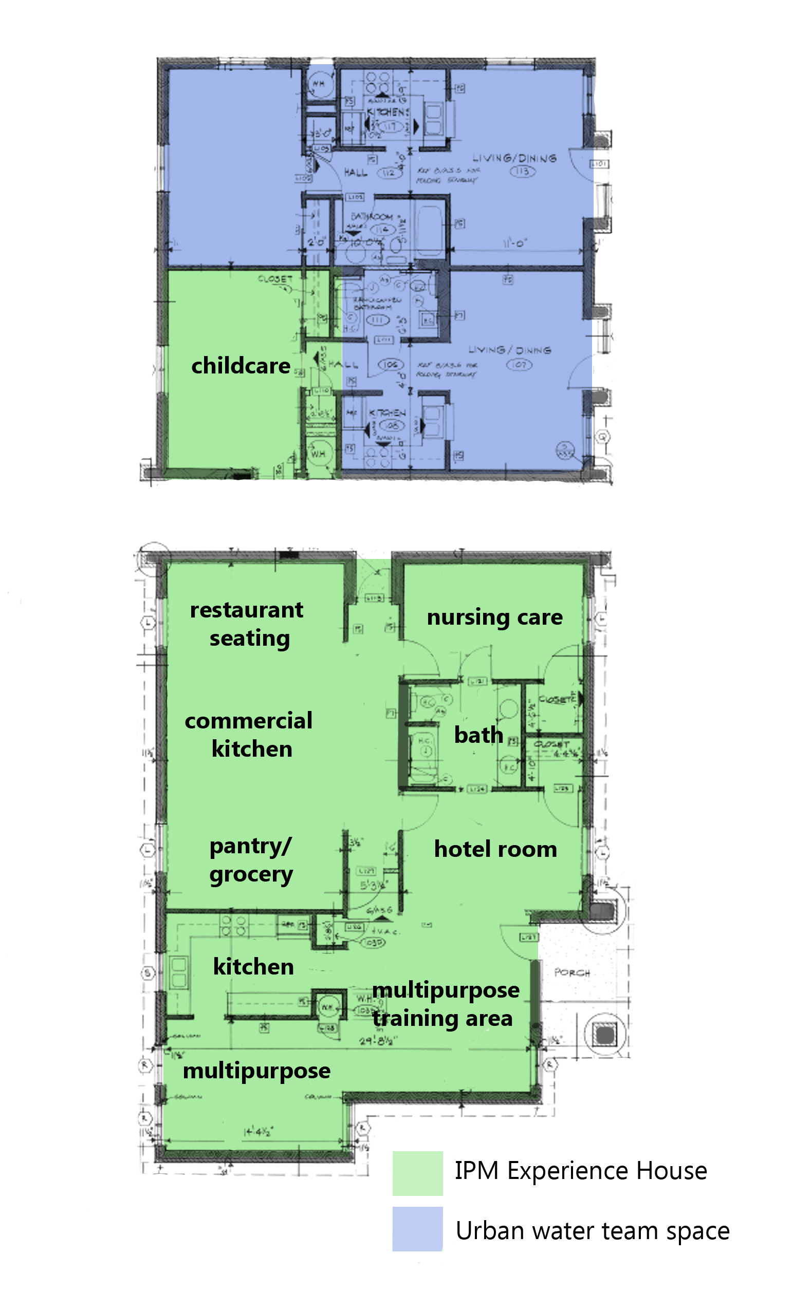 IPM Experience House floor plan